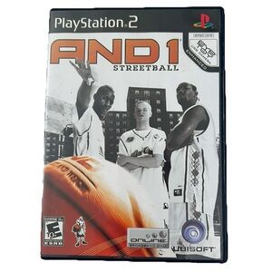 Sony PlayStation 2 PS2 AND1 Streetball Video Game Basketball E for Everyone 2006